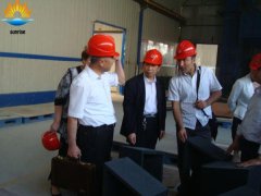 Customer Uzbekistan to visit my factory